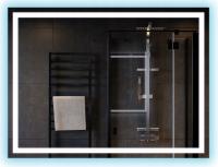 Зеркало Сид 80КС60 освещенное ванной комнаты готовое для установки Афродиты стильное