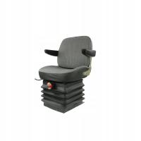 Uniwersalne siedzenie dzielone do ciągników i maszyn czarne MTZ Belarus