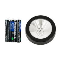 Podstawa butelki koktajlowej LED Bar Coaster Kolorowe światła na baterię Czarne