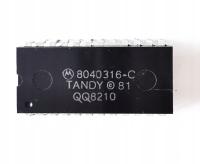 Układ Tandy 8040316-C 8230 Computer Chip 24-Pin Motorola 1981r
