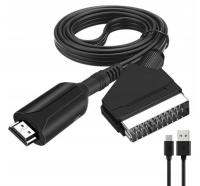 HDMI-kompatybilny Z Adapterem Scart Silikonowy