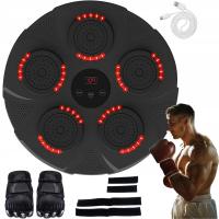 ELEKTRONICZNA MUSIC TARCZA BOKSERSKA BOXING BLUETOOTH + RĘKAWICE PREZENT