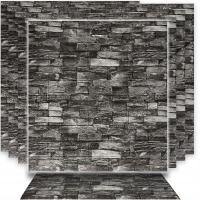 10X 3D стеновые панели самоклеющиеся XPE пена кирпич черный обои 77X70 см