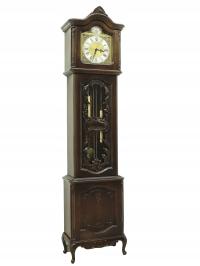 Антиквариат, красивые стильные напольные часы warrings ludwik AJK после реставрации