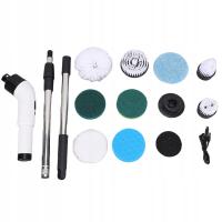 Elektryczny wielofunkcyjny szczotka do czyszczenia 9pc pędzel pędzel S4