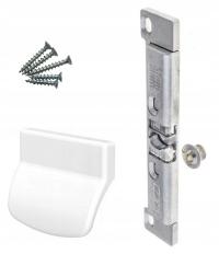 Защелка для курильщика, ручка для балкона, дверная ручка, подвижный столб, белый