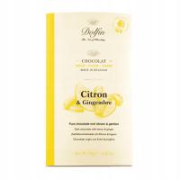 Dolfin czekolada ciemna z imbirem i cytryną 70g