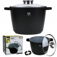 Горшок большой 10л гранитный горшок с покрытием GREBLON индукционные газовые горшки