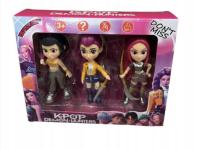 Figurki Demon Hunters KPop Łowczynie Demonów Rumi Mira Zoey HUNTRIX 3 FIGUR