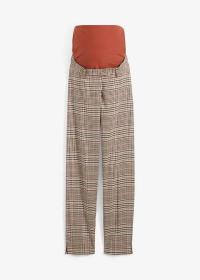 Bonprix элегантные брюки материнства прямые бежевый