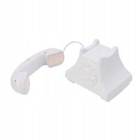 MASZYNA BIAEGO SZUMU RETRO TELEFON WYGLĄD Z NOCNYM ŚWIATEM DLA DZIECI 3W