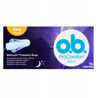 OB ProComfort Night Normal Tampony Higieniczne 16 sztuk dla kobiet