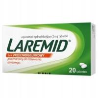 Laremid 2 mg lek przeciwbiegunkowy 20 tabletek