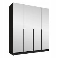 Наклонный шкаф Santi III 200 см с зеркалом-гардероб 4-дверный классический