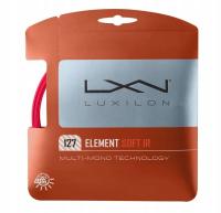 Naciąg tenisowy Luxilon Element Soft IR set. 12 m. red 1,27 mm