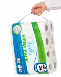 Туалетная бумага VELLA упаковка 24ROL 3W польский продукт - хорошее качество