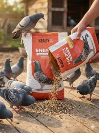 Karma dla Gołębi ENERGY 15kg Drobne Nasiona HEALTHY FLY Bez Pszenicy