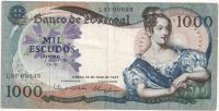 7.db.Portugalia, 1 000 Escudos 1967, P.172.a, St.3