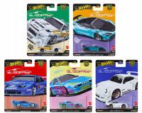 HOT WHEELS PREMIUM Silhouettes Car Culture Zestaw 5 Samochodów FPY86