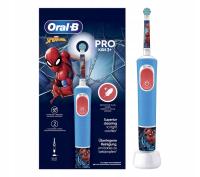 Szczoteczka elektryczna ORAL-B Vitality PRO Kids 103 SPIDERMAN naklejki 3+