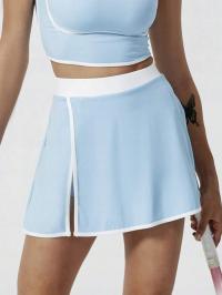 NIEBIESKIE KRÓTKIE SPORTOWE SPÓDNICO SPODENKI DO TENISA GUMKA SHEIN M
