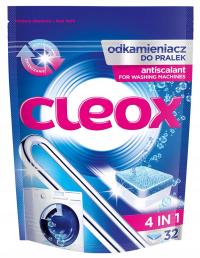 CLEOX - для удаления накипи 4W1 для стиральных машин 32szt