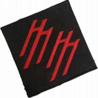 Marilyn Manson Naszywka Haftowana 73x75mm