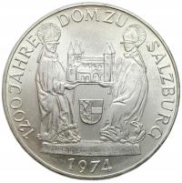 Austria. 50 szylingów 1974 Salzburg – SREBRO