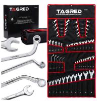 KLUCZE PŁASKO-OCZKOWE OCZKOWE GIĘTE ODGIĘTE C S NA PŁACHCIE ZESTAW 50-el