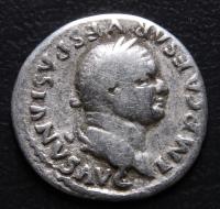 ANK RZYM TITUS FLAVIUS VESPASIANUS WESPAZJAN DENAR 69-79 n.e.