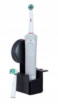 PAKIET HURTOWY 20x uchwyt na szczoteczki - CZARNY - WENKO PAVIA