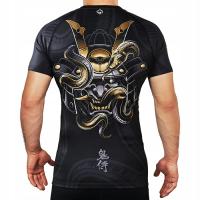 Rashguard мужчина Ground Game они Samurai черный / злотый
