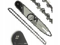 Prowadnica do pił łańcuchowych i 2 łańcuchy 35cm 14