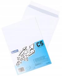Самозапечатывающиеся конверты С5 до формата А5 белые 25шт. Bantex