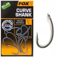 Ostre Haczyki Karpiowe Fox Edges Armapoint Curve Shank Nr 4 10szt. MOCNE