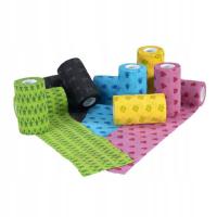 Клейкая повязка KRUUSE, fun Flex 5cm x 4.5 m Dog Band 1 рулон