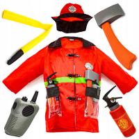 Костюм пожарного пожарный костюм с аксессуарами