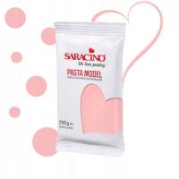 Masa cukrowa różowa Saracino 250g