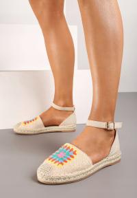 Renee Beżowe Espadryle damskie
