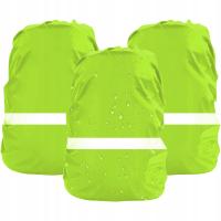 Pokrowiec ElevaPulse 3-częściowy odblaskowy 18-25l ochr przed deszczem