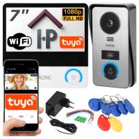 Видеодомофон WiFi домофон Full HD ридер брелки ворота 7 