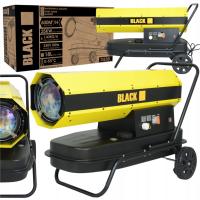 Nagrzewnica dmuchawa olejowa diesel 25 kW termostat LCD 18 l black