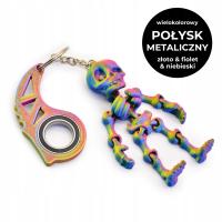 KeySpinner Keyrambit скелет брелок 3D игрушка непоседа spinner TikTok