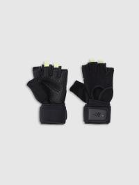 4F Rękawiczki treningowe z atypoślizgowymi elementami męskie - czarne XL