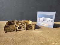 Отряд снабжения-площадка для битв/ролевых игр (масштаб 28 мм) Smallmoury