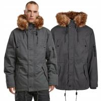 Kurtka zimowa BRANDIT Fishtail Parka - Szara