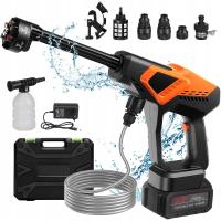 6 w 1 MYJKA CIŚNIENIOWA AKUMULATOROWA BEZPRZEWODOWA 150 Bar +20000 mAh AKU