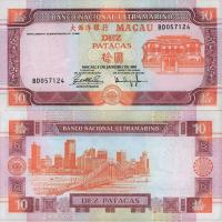 # MAKAU - 10 PATACAS - 2001 - P-76b - UNC