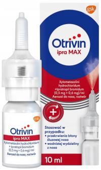 Otrivin Ipra MAX Aerozol do nosa na katar 10 ml