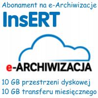 Insert e-Archiwizacje 10 GB 1 PC / 12 miesięcy ESD